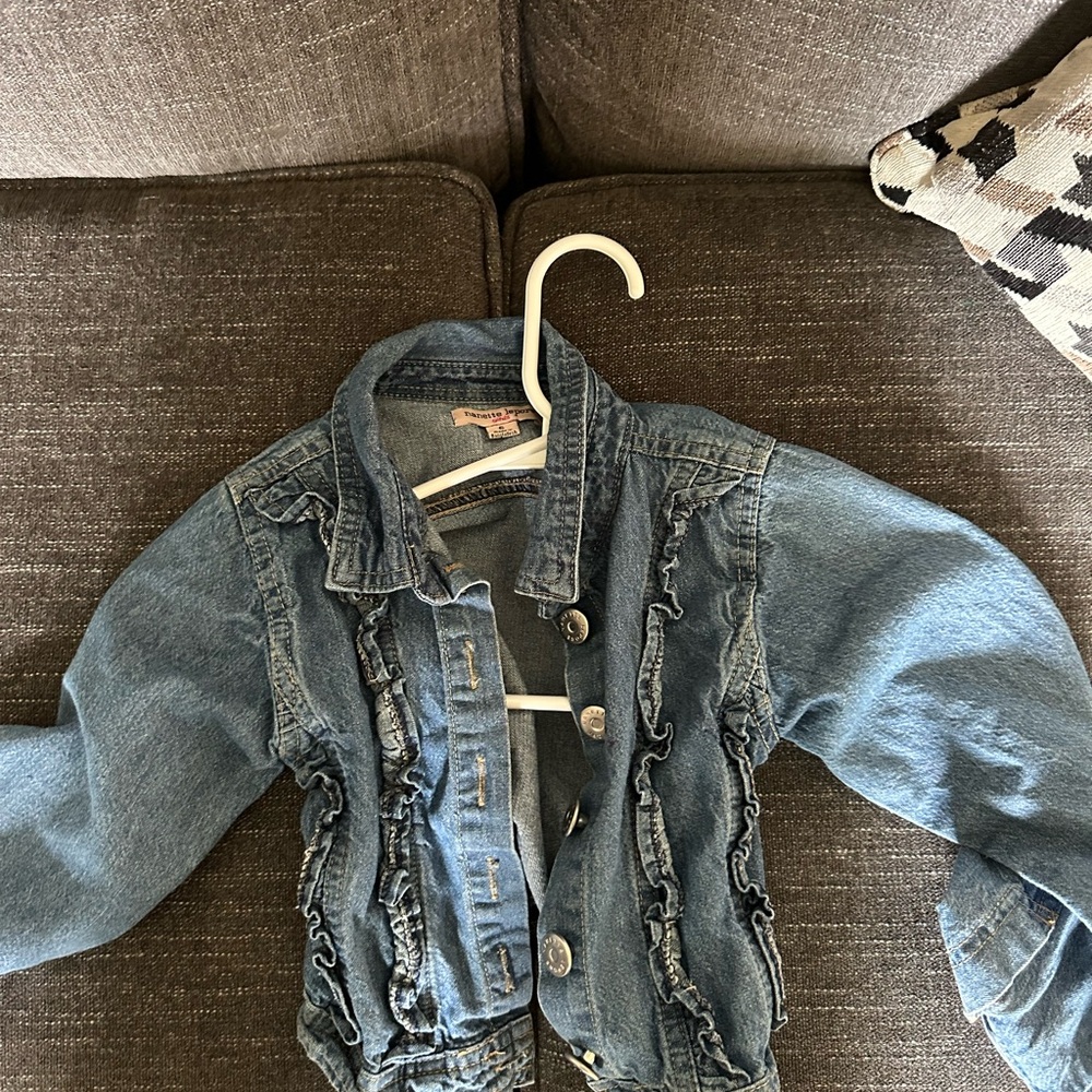 Size 6 Girls jean jacket